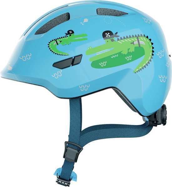 Abus Kinderhelm Smiley 3.0 M Blue Croco van ABUS