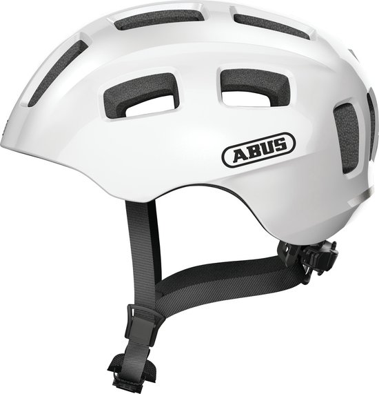 Abus Kinderhelm Youn-I 2.0 Pearl White van ABUS