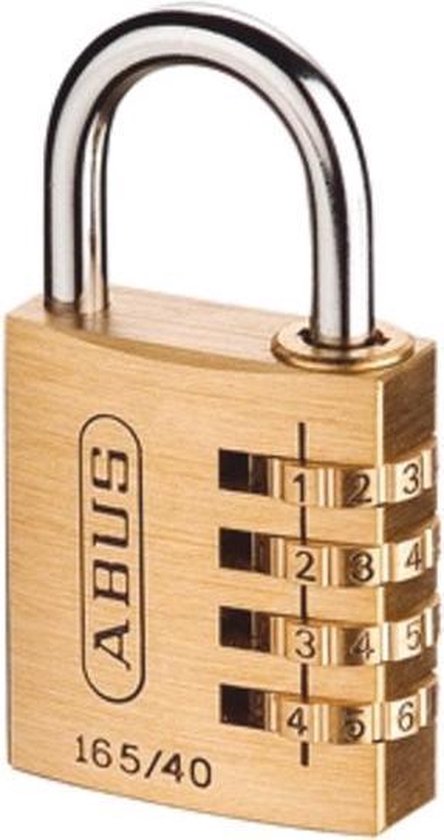 Abus -Mycode - Instelbaar cijfer hangslot - 165/40 van ABUS