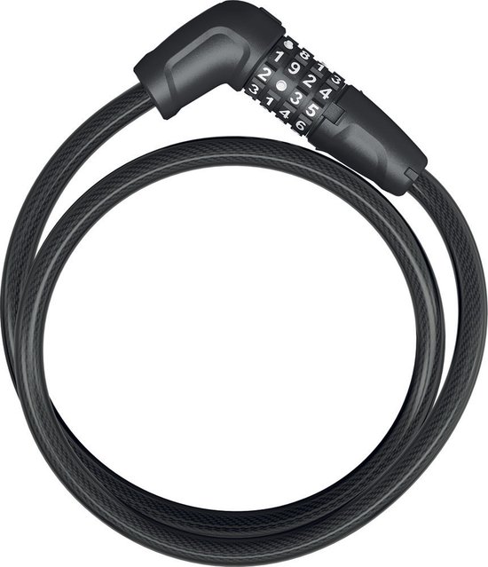 Abus - Numerino - kabelslot met cijfercode - 5410C/85 zwart van ABUS