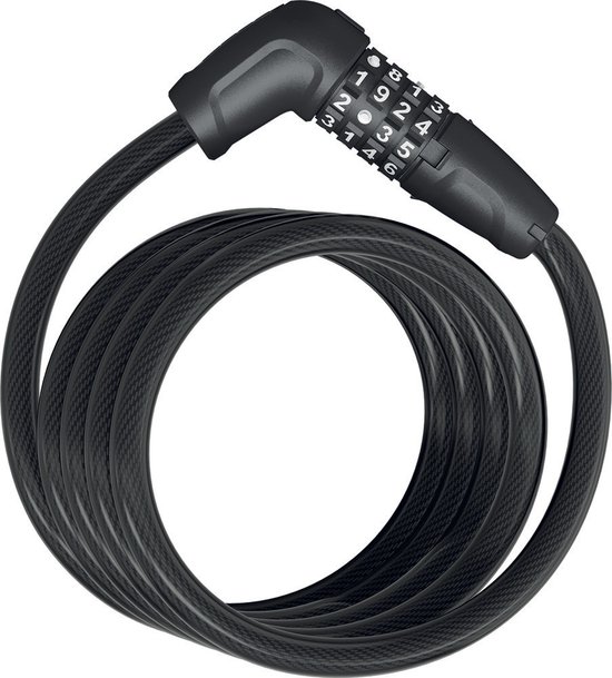 Abus - Numero - kabelslot met cijfercode - 5510C/180 zwart van ABUS