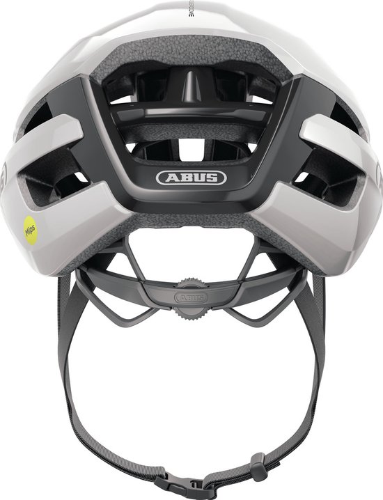 Abus Powerdome Fietshelm MIPS Shiny White van ABUS