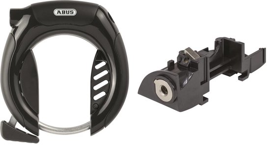 Abus Ringslot 5850 R + Accu Slot Bosch Rack 2.0- Zwart van ABUS