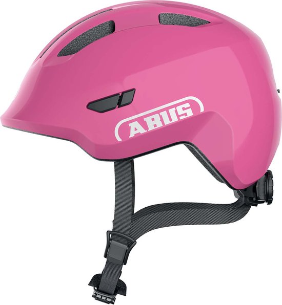 Abus Smiley 3.0 - Fietshelm - Kinderen Shiny Pink S (45 - 50 cm) van Merkloos
