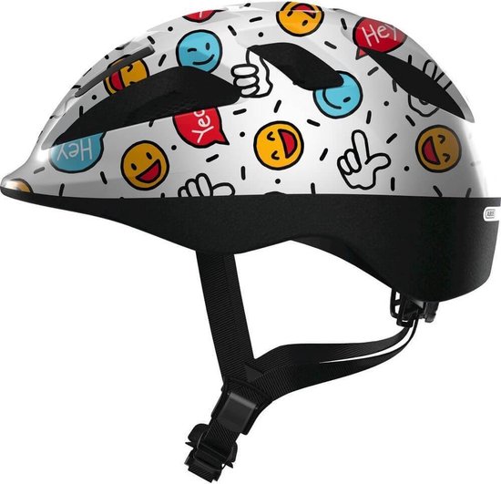 Abus Smooty 2.0 Fietshelm - Maat M (50-55 cm) - whitemiley van ABUS