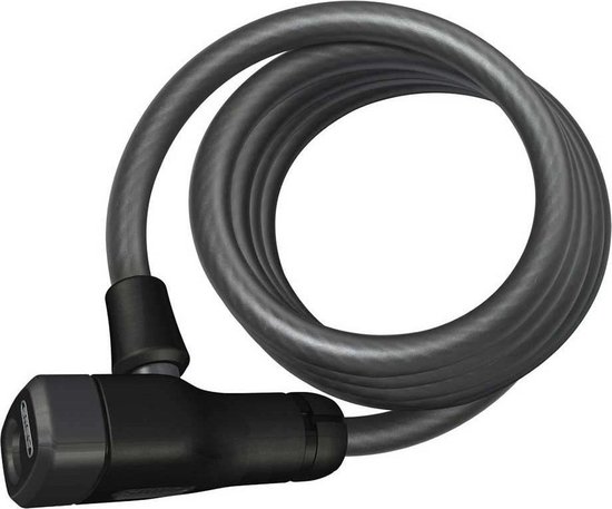 Abus spiraalslot Star 1500 x 8 mm zwart van ABUS