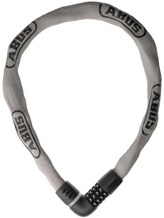 Abus Tresor 6807c/110 Kettingslot Zilver 110 cm van Merkloos