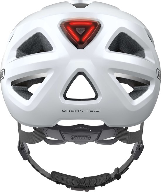 Abus Urban-I 3.0 stadsfietshelm - Polar White - S van ABUS