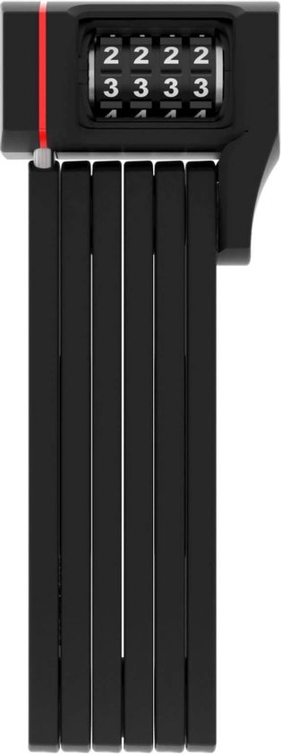 Abus vouwslot Bordo uGrip 5700C/80 black SH - SL87791 van ABUS
