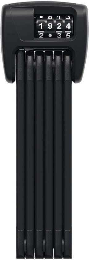 ABUS Vouwslot met Combinatiecode - 90 cm - Zwart - Hoge Beveiliging - Flexibele Bescherming van Merkloos