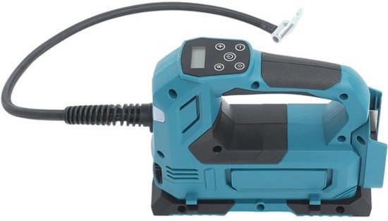 Accu Luchtcompressor - Draagbare Pomp Banden - Autobanden Oppompen - Automatische Stop Functie - 450 PSI - Groen Zwart