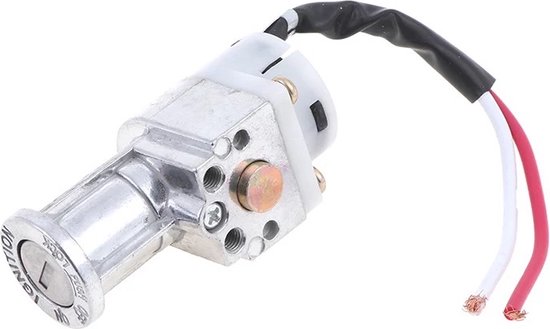 Accu slot elektrische fiets -  Contactslot - E-bike batterij slot - Anti diefstal slot - Accuslot- Veiligheidsslot van Merkloos