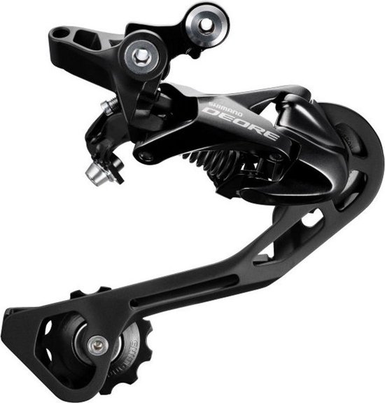 Achterderailleur 10-speed Shimano Deore RD-T6000 SGS Direct Mount Shadow+ - zwart van Shimano