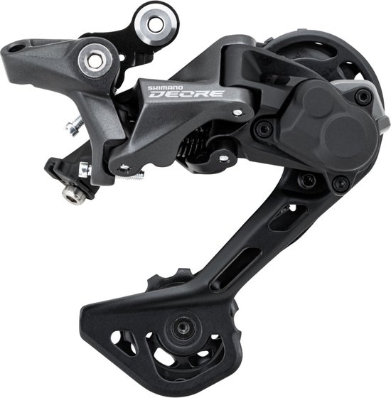 Achterderailleur 10/11-speed Shimano Deore M5120 SGS - directe montage - zwart van Shimano