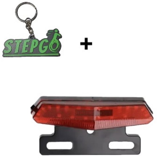 Achterlicht - fat bike - achterlamp - lamp elektrische fiets - remlicht - ouxi v8 - v20
