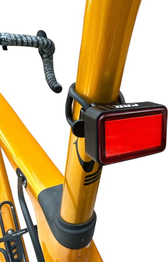 Achterlicht Fiets LED Met Remsensor Fietsverlichting USB Oplaadbaar - 125 Lumen - Rood - Mountainbike Racefiets