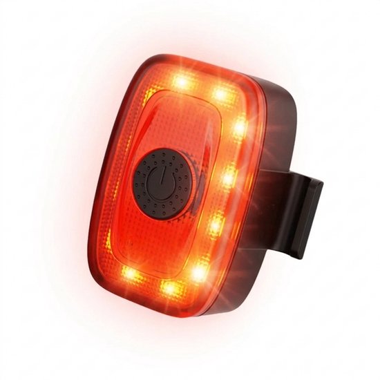 Achterlicht Fiets Rood 120 Lumen LED Fietsverlichting USB-C Oplaadbaar Verlichting Fiets