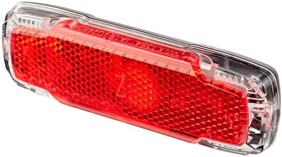 Achterlicht voor fiets - Waterdicht - Zwart