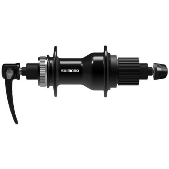 Achternaaf 12-speed Shimano FH-QC500-MS-B Micro Spline - CL - 36-gaats - 135 mm - Zwart van Merkloos