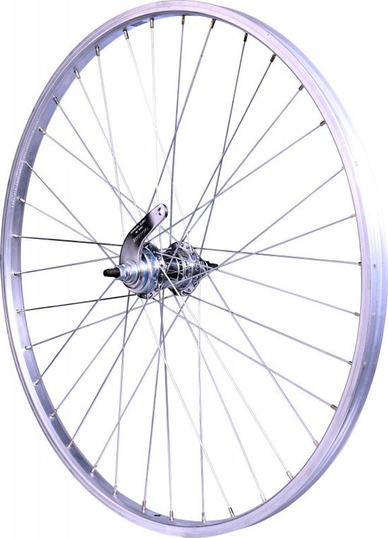 Achterwiel 28-15/8-13/8 alu velg remnaaf RN