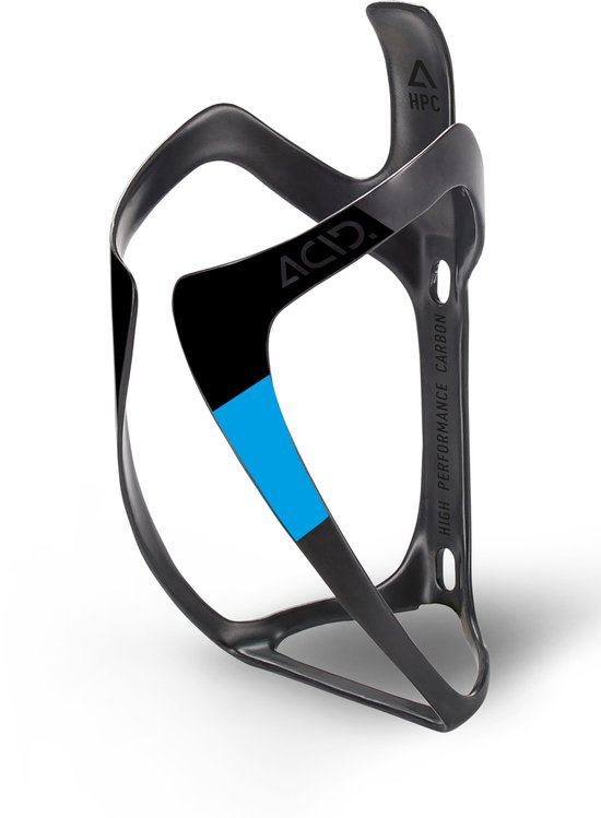 ACID BOTTLE CAGE HPC BLACK/BLUE
