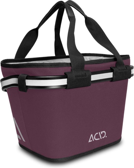 ACID City 15 RILink Stuurmand - Stuurmand - Praktische opbergruimte - Reflecterende elementen - ACID RILink - Rood van ACID