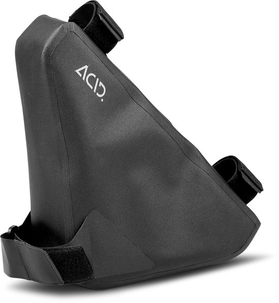 ACID Fietstas Frametas 4 - Waterbestendig - Inh. 4L - Polyester - One Size - Afmetingen 36 x 30 x 36 cm - Zwart van ACID