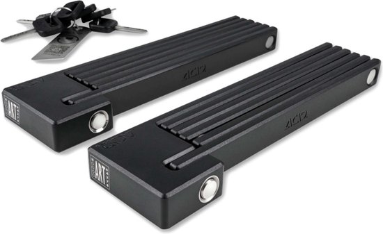 ACID FOLDING LOCK RIGID 100 PURE TWIN PACK BLACK van ACID