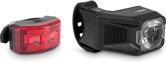 ACID Verlichtingsset PRO 30 USB StVZO - Spatbestendig - Kunststof - Zwart