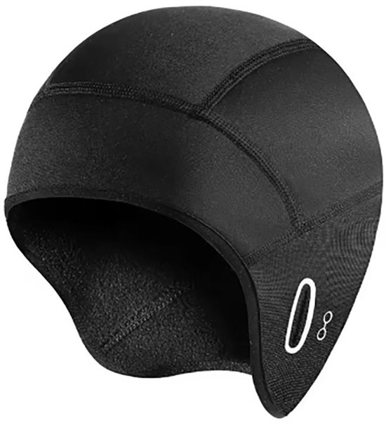 Actie4you® - Helmmuts geschikt voor Fiets - Scooter - Motor - Fietskleding Winter - Zwart