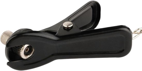 Adapter Fietspomp - Ventiel Opzetstuk - Banden Oppompen - Metalen Constructie - 6 x 5 cm - Zilverkleurig
