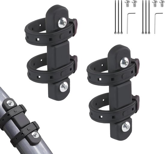 Adapter voor bidonhouder voor fiets - Schroefloos - Bidonhouder - Fietsbekerhouder, Bidonhouder - Fietsbekerhouder - Racehouder - Universele verstelbare antislipbasis