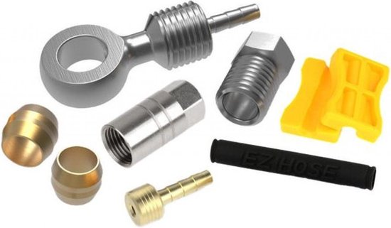 Adapterset voor hydraulische remleiding passend Sram Lever van Merkloos
