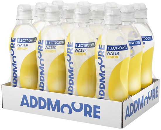 Addmoore Electrolyte Water Lemon 12 x 500 ml