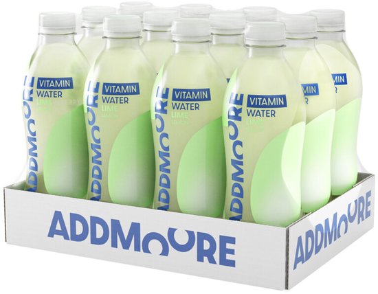 Addmoore Vitamin Water Lime 12 x 500 ml