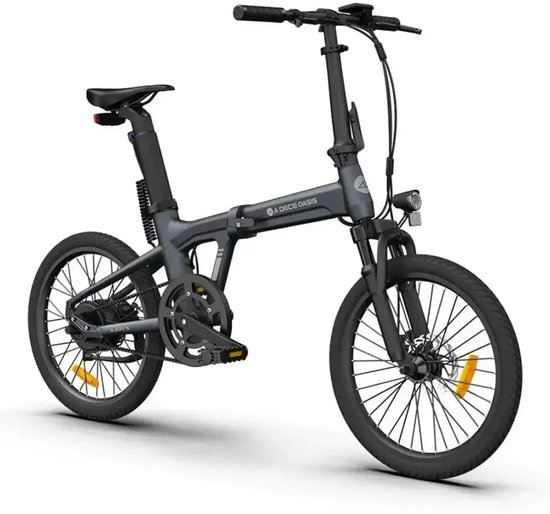 ADO Air 20S - Elektrische Vouwfiets - 20 inch - 250W motor - Actieradius tot 100 km - Hydraulische schijfremmen - 346Wh accu - Grijs