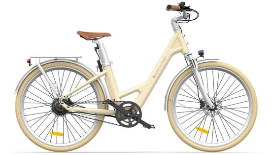ADO Air 28 Pro - Elektrische Fiets - 28 inch - 250W motor - Actieradius tot 100 km - Hydraulische schijfremmen - 346Wh accu - Lage instap - Latte