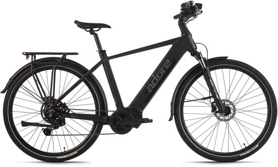 ADORE E-Trekkingbike 28" aluminium trekking e-bike ATX-390 middenmotor 85Nm / 15Ah zwart mat van Merkloos