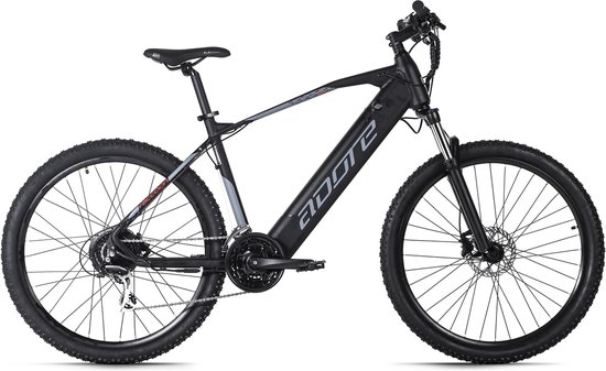 Adore Fiets (elektrisch) E-mountainbike 27,5'' Adore Raccoon zwart - 49 cm van Adore