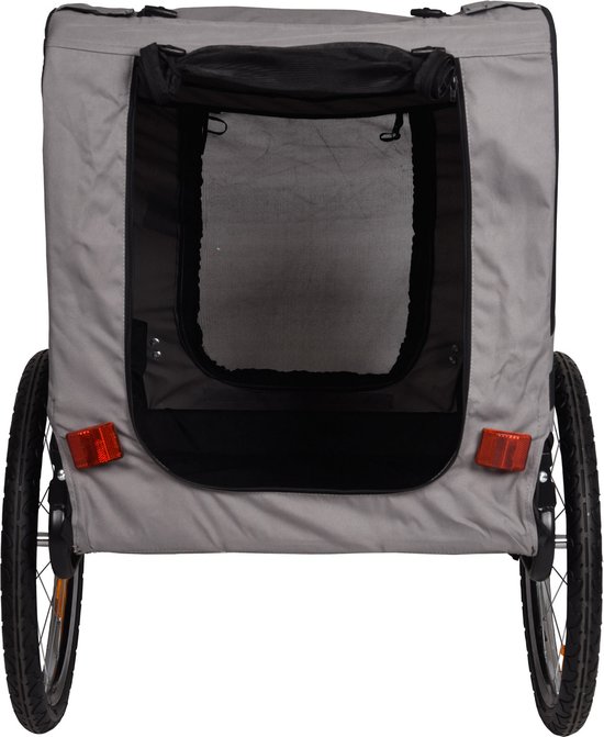 Adori Fietskar - Hondenfietskar - 125x75x95 cm Grijs Zwart van Adori.