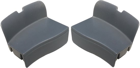 Afdekkapjes Axa Defender - zilver (set) van AXA