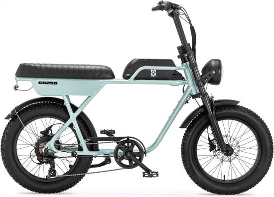 AGM GT250 - Fatbike - 12.8Ah - Grijs Parelmoer - Hydraulische remmen van AGM
