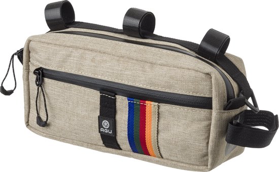 AGU Bikepacking Bar Bag Stuurtas Venture - Vintage - 2L - Waterafstotend, Reflecterend, Eenvoudige Montage, 100% Gerecycled Polyester van AG