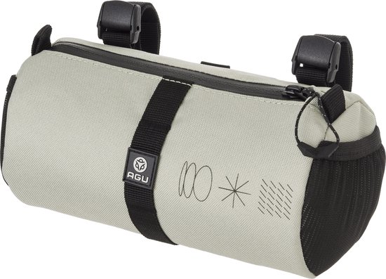 AGU Bikepacking Roll Bag Stuurtas Venture - Pistachio Green - 1.5L - Waterafstotend, Reflecterend, Eenvoudige Montage, 100% Gerecycled Polyester van AG