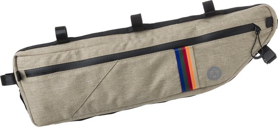 AGU Bikepacking Tube Frametas Venture - Vintage - 5,5L - Waterafstotend - Eenvoudige Montage - 100% Gerecycled Polyester van AG