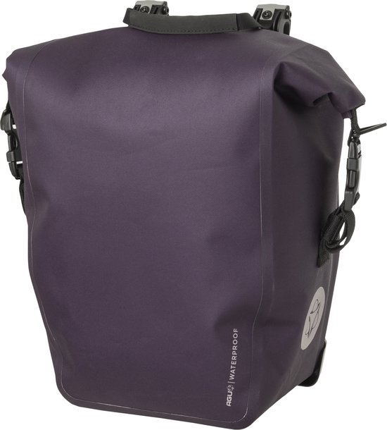 AGU Clean Enkele Fietstas Shelter Click'nGo Medium - Purple Velvet - 17 van AGU