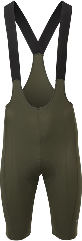 AGU Comfort Plus Bibshort Performance - Heren Fietsbroek - Forest Green - Maat L