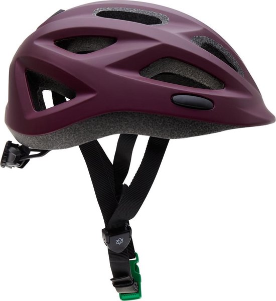 AGU GO Kids Helm Kind - Rood - One Size 48-54 CM - Voldoet aan de EN1080 standaard van AG