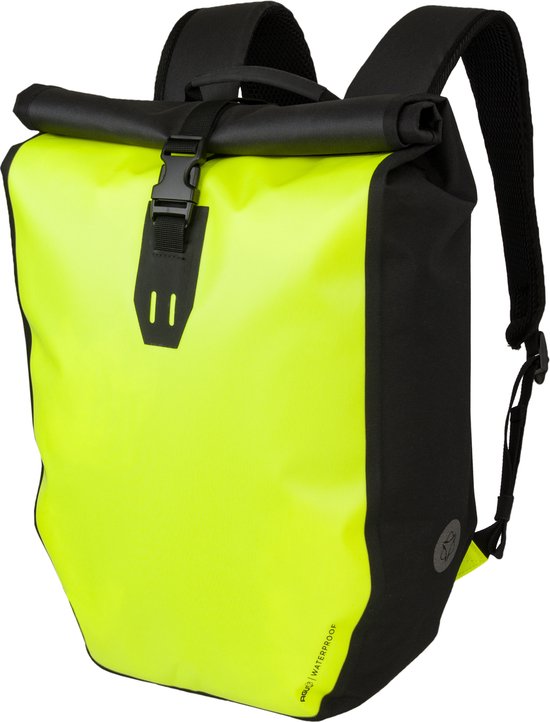 AGU Rugzak Shelter - Neon Geel - 21L - Waterdicht - Roll-top - Hi-vis van AG