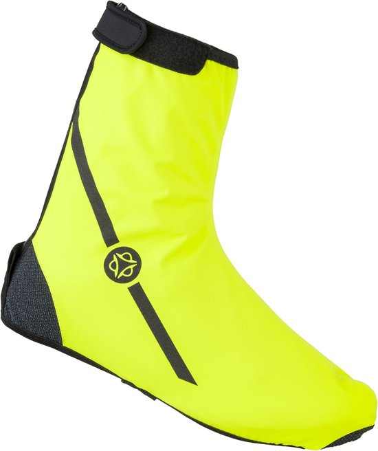 AGU Tech Commuter - Overschoenen - Regenboots - Hi-vis Geel - Waterdicht - Winddicht - Reflecterende details - Waterafstotende rits - Kevlar versteviging - Verstelbaar met klittenband - L